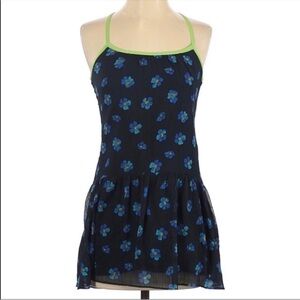 Hollister navy floral mini dress 
size XS